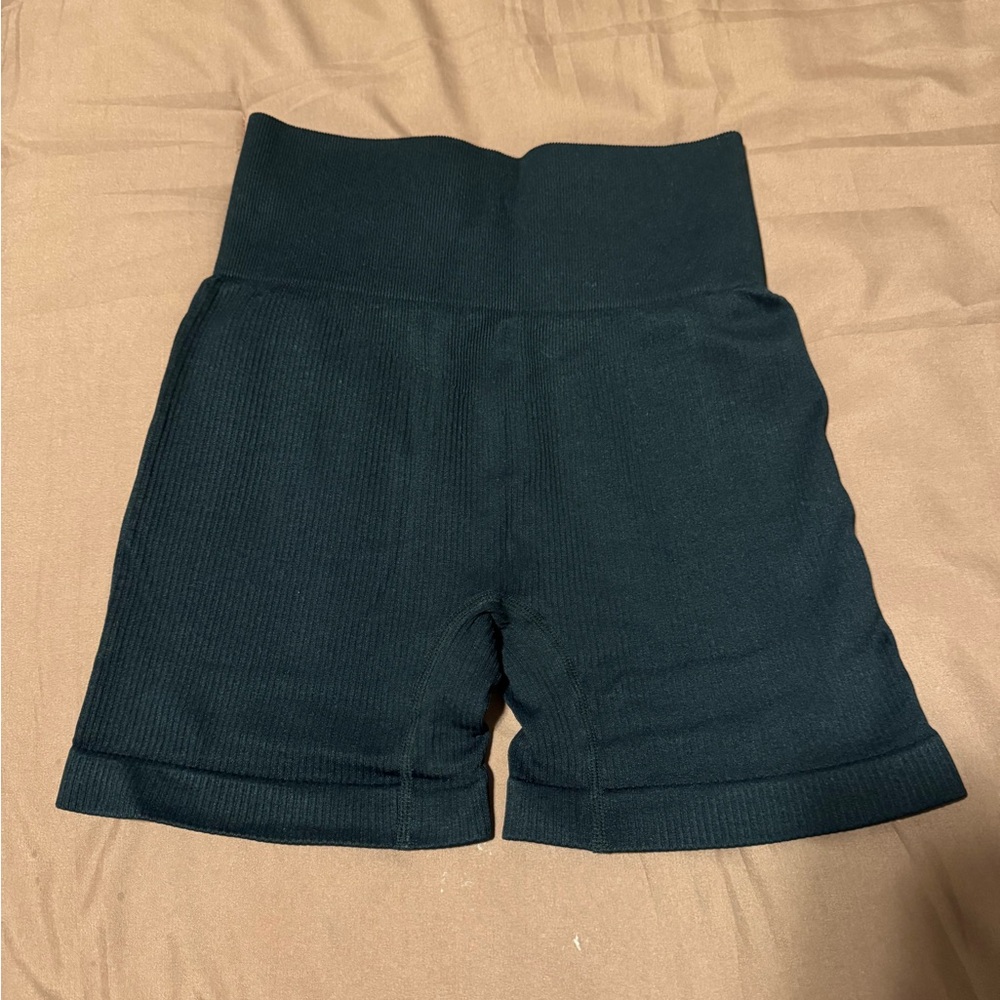 Women's Black High-Waisted Shorts